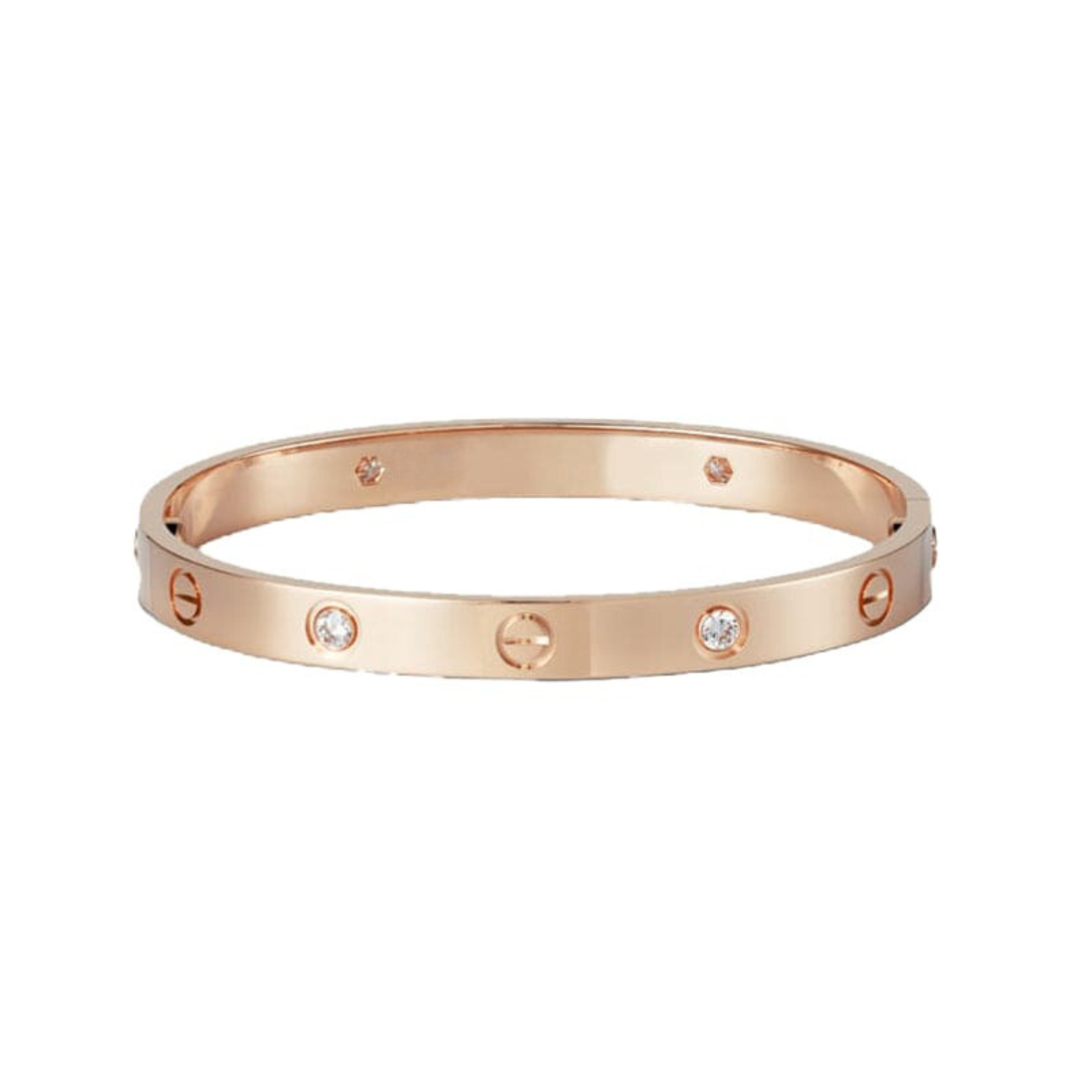 18K Celestial Four Diamonds Love Bracelet