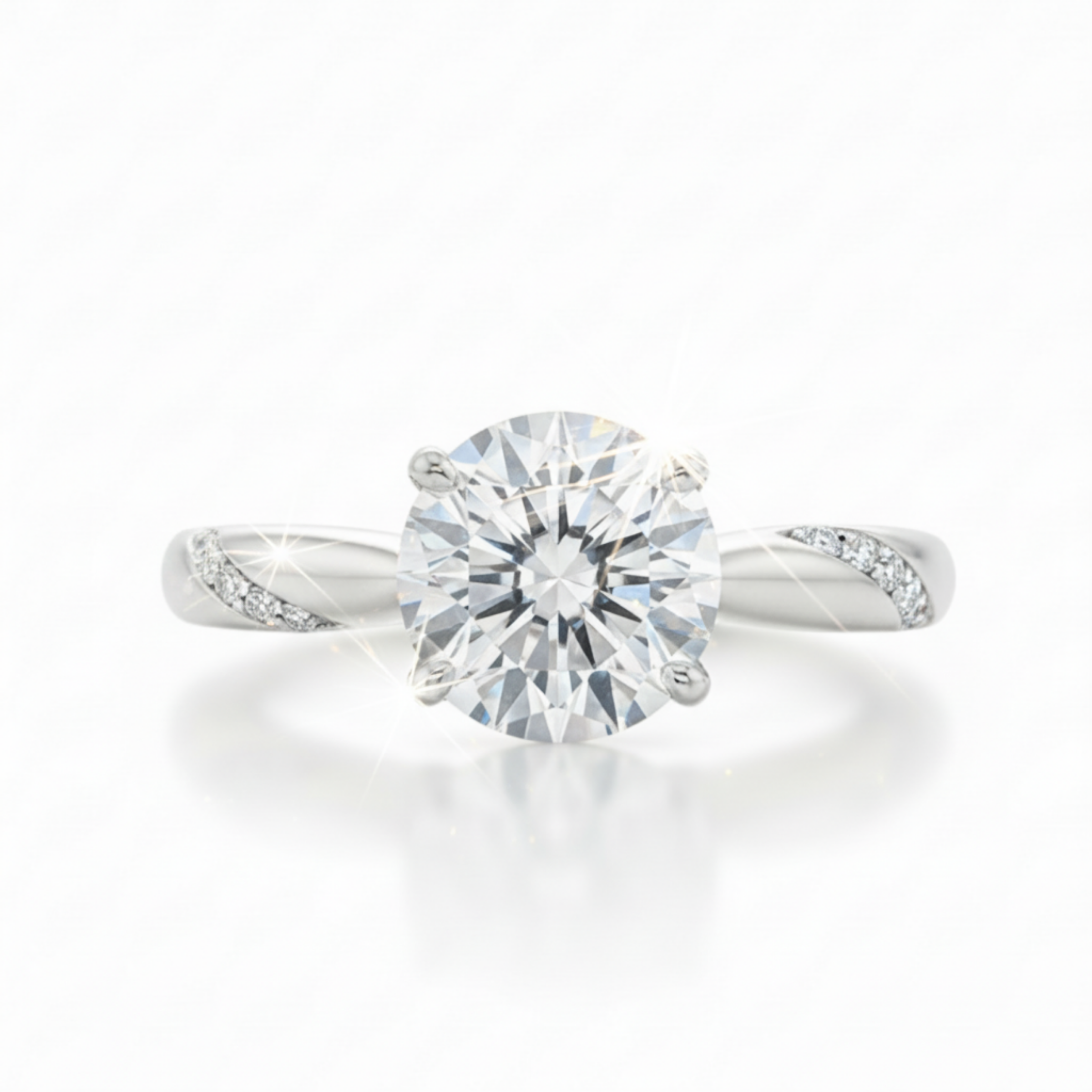 Moissanite Rings