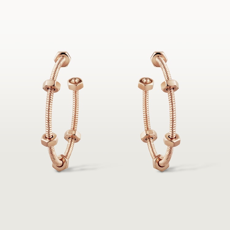 18K Celestial Ecrou De Earrings