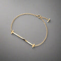 18K Celestial T Smile Bracelet