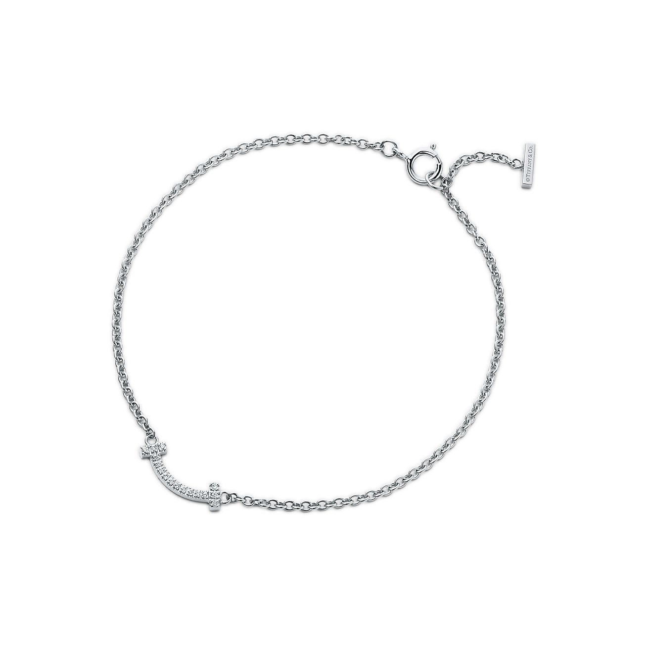 18K Celestial T Smile Diamond Bracelet