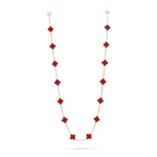 18K Celestial Vintage Alhambra 20 Motifs Long Necklace