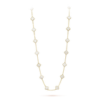 18K Celestial Vintage Alhambra 20 Motifs Long Necklace