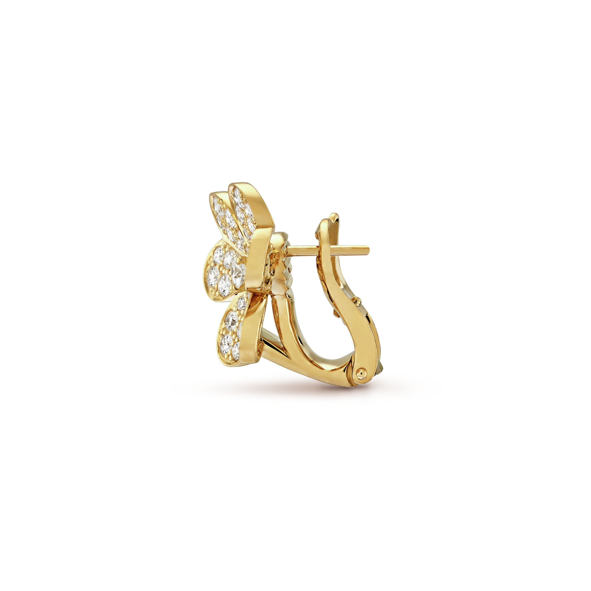 18K Celestial Yellow Gold Frivole Small Model Earrings