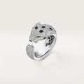 18K Panth̬re De Diamond Ring