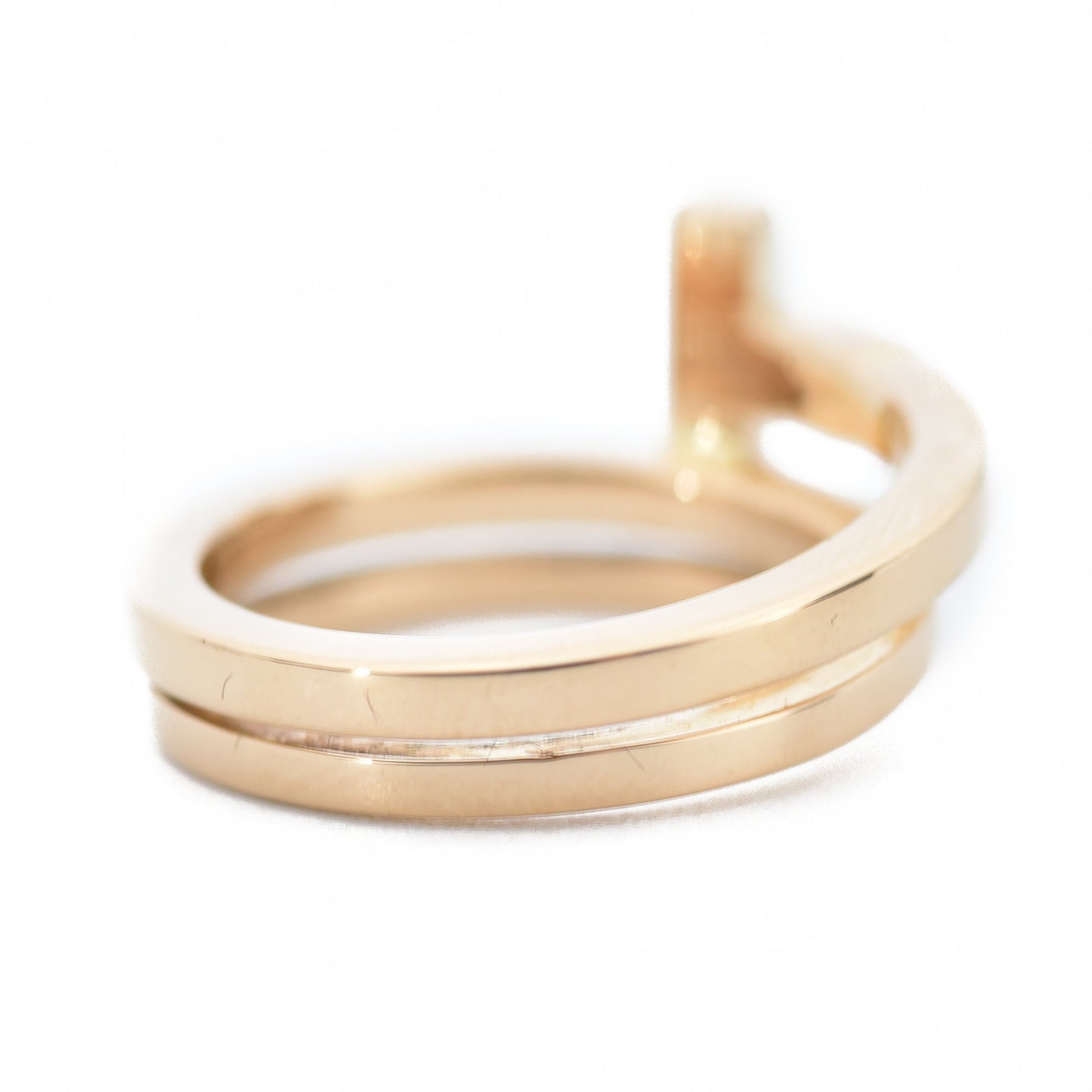 18K Celestial T Diamond Square Ring