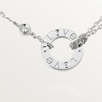18K Celestial Love 2 Diamond Necklace