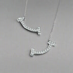 18K Celestial T Smile Diamonds Earrings