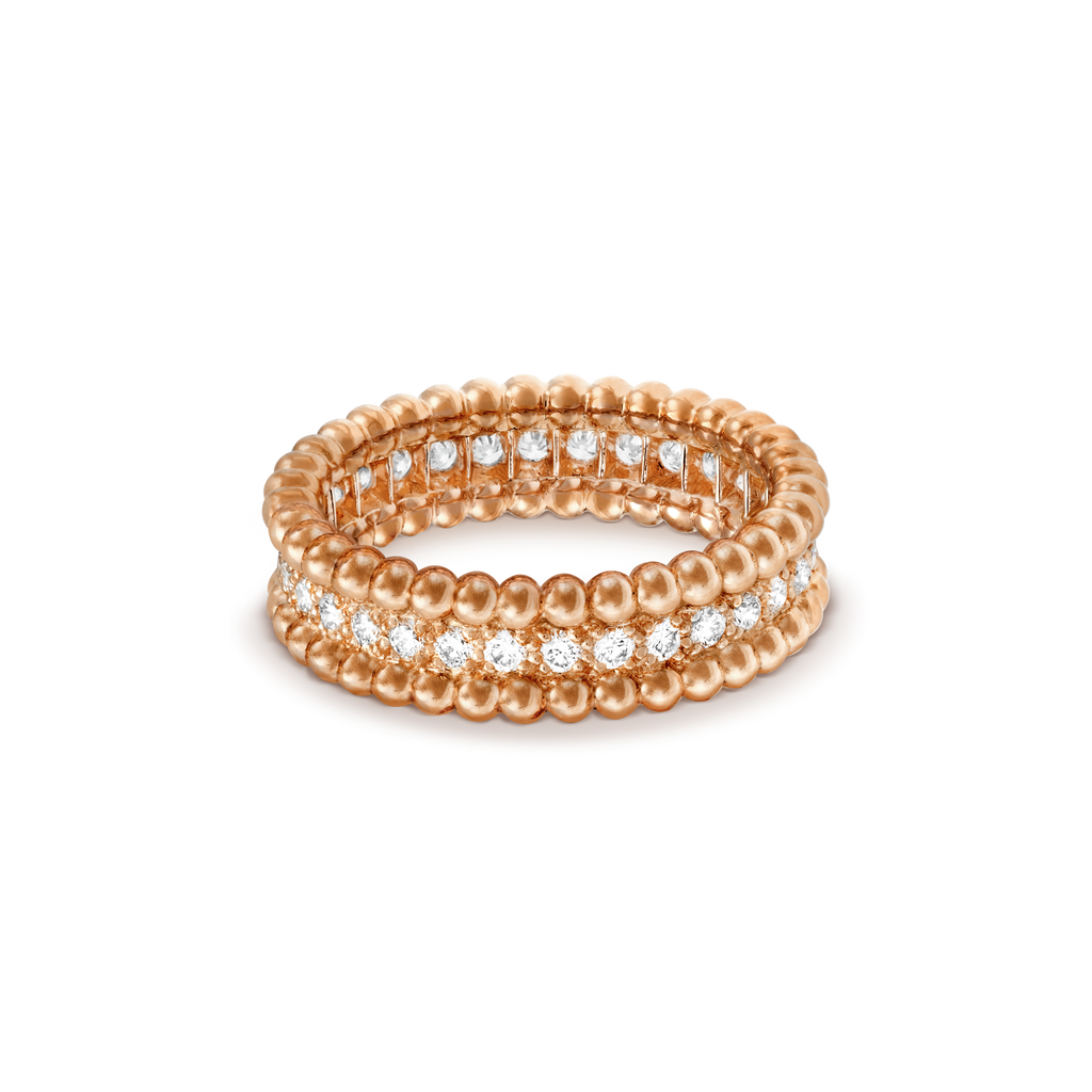 18K Celestial Perl̩e Diamonds Ring