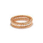 18K Celestial Perl̩e Diamonds Ring