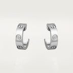 18K Love 2 Diamonds Earrings