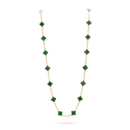 18K Celestial Vintage Alhambra 20 Motifs Long Necklace