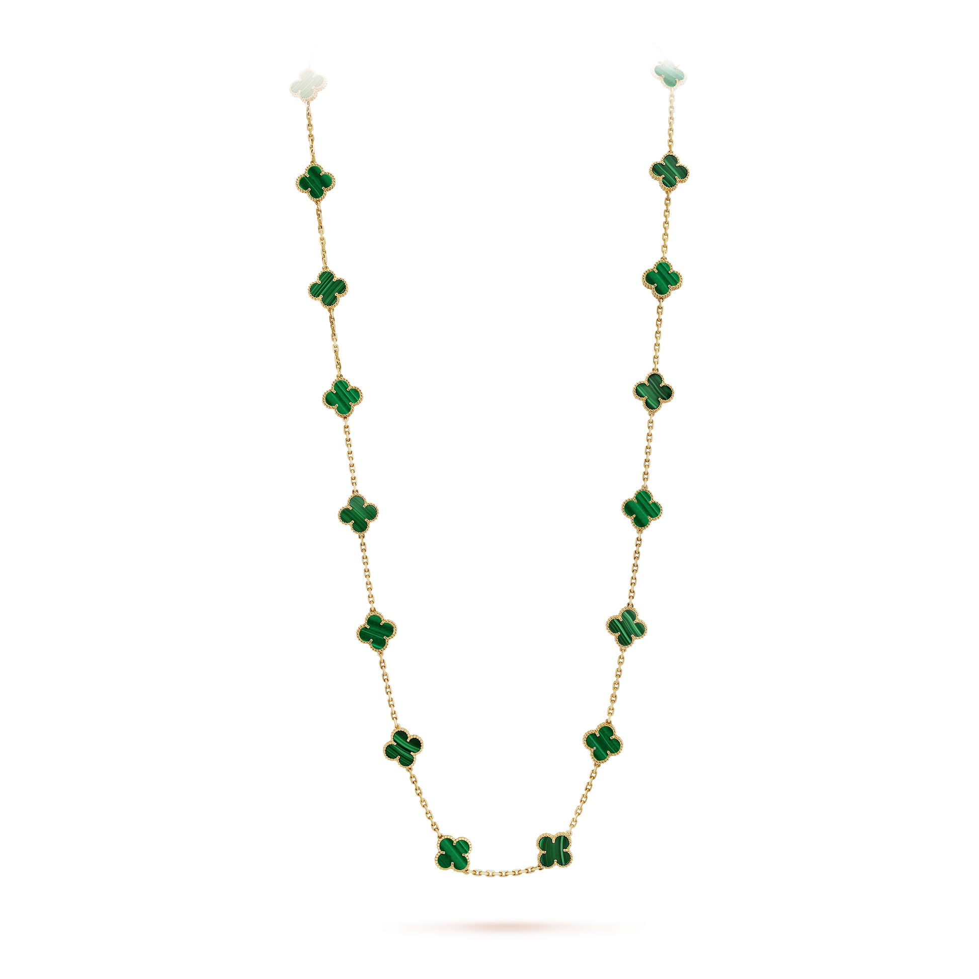 18K Celestial Vintage Alhambra 20 Motifs Long Necklace