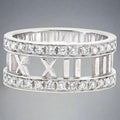 18K Celestial T Atlas Open Diamond Ring