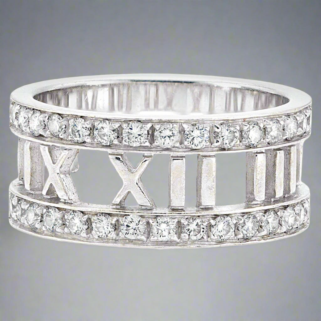 18K Celestial T Atlas Open Diamond Ring