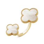 18K Magic Alhambra Pearls Ring
