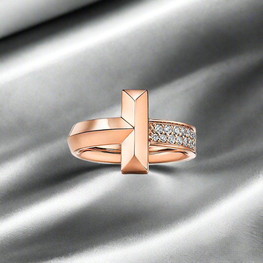 18K Celestial T T1 Diamonds Ring
