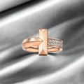 18K Celestial T T1 Diamonds Ring