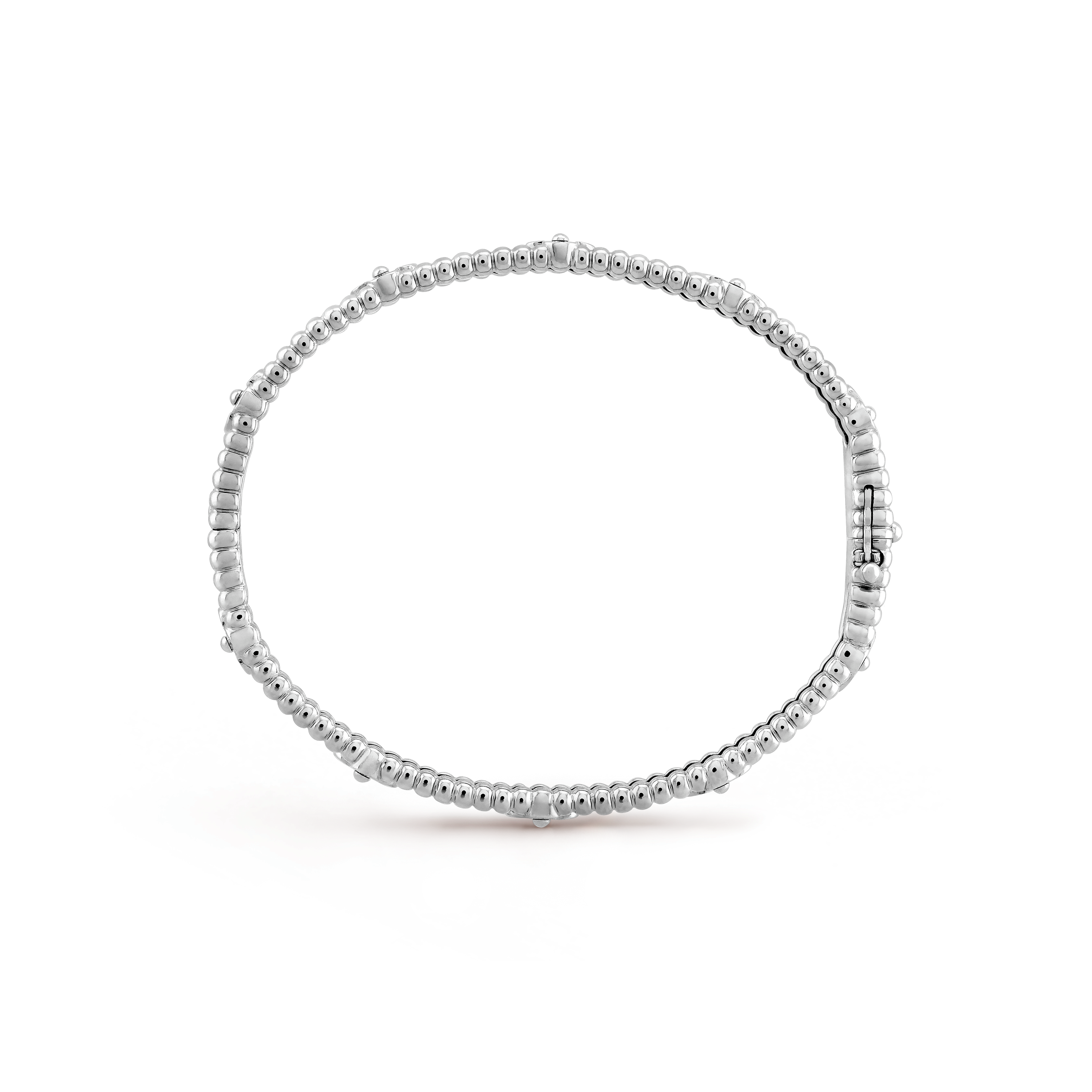 18K Celestial Perl̩e Sweet Clovers Small Bracelet