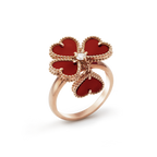 18K Sweet Alhambra Effeuillage Ring