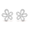 18k Celestial Flowerlace Earrings