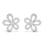 18k Celestial Flowerlace Earrings