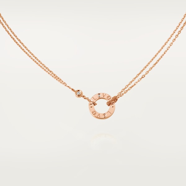 18K Celestial Love Diamond Necklace