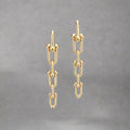18K Celestial T HardWear Graduated Link Earrings