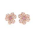 18k Celestial Frivole Pink Sapphire Earrings