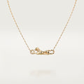 18K Panth̬re De Diamond Necklace