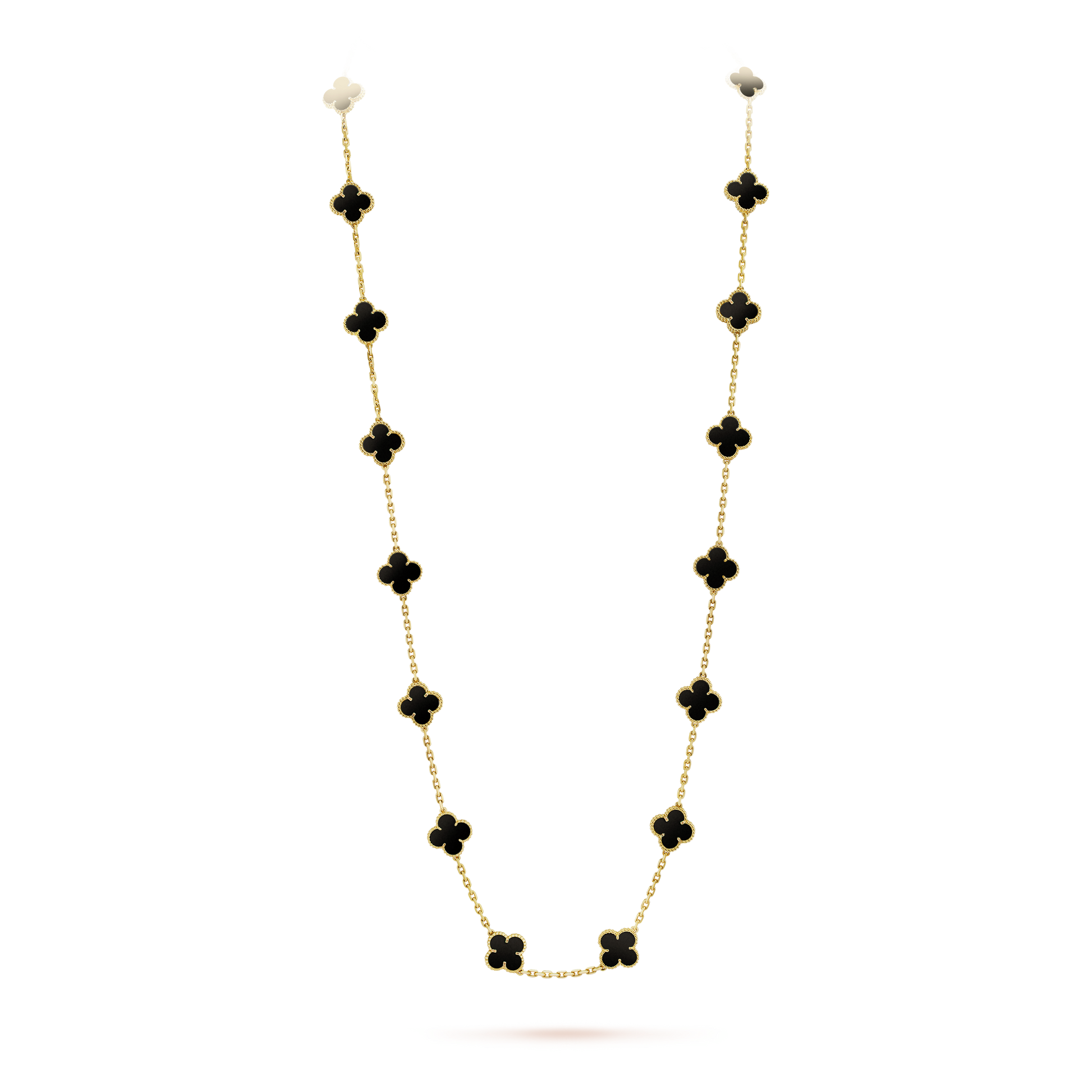18K Celestial Vintage Alhambra 20 Motifs Long Necklace