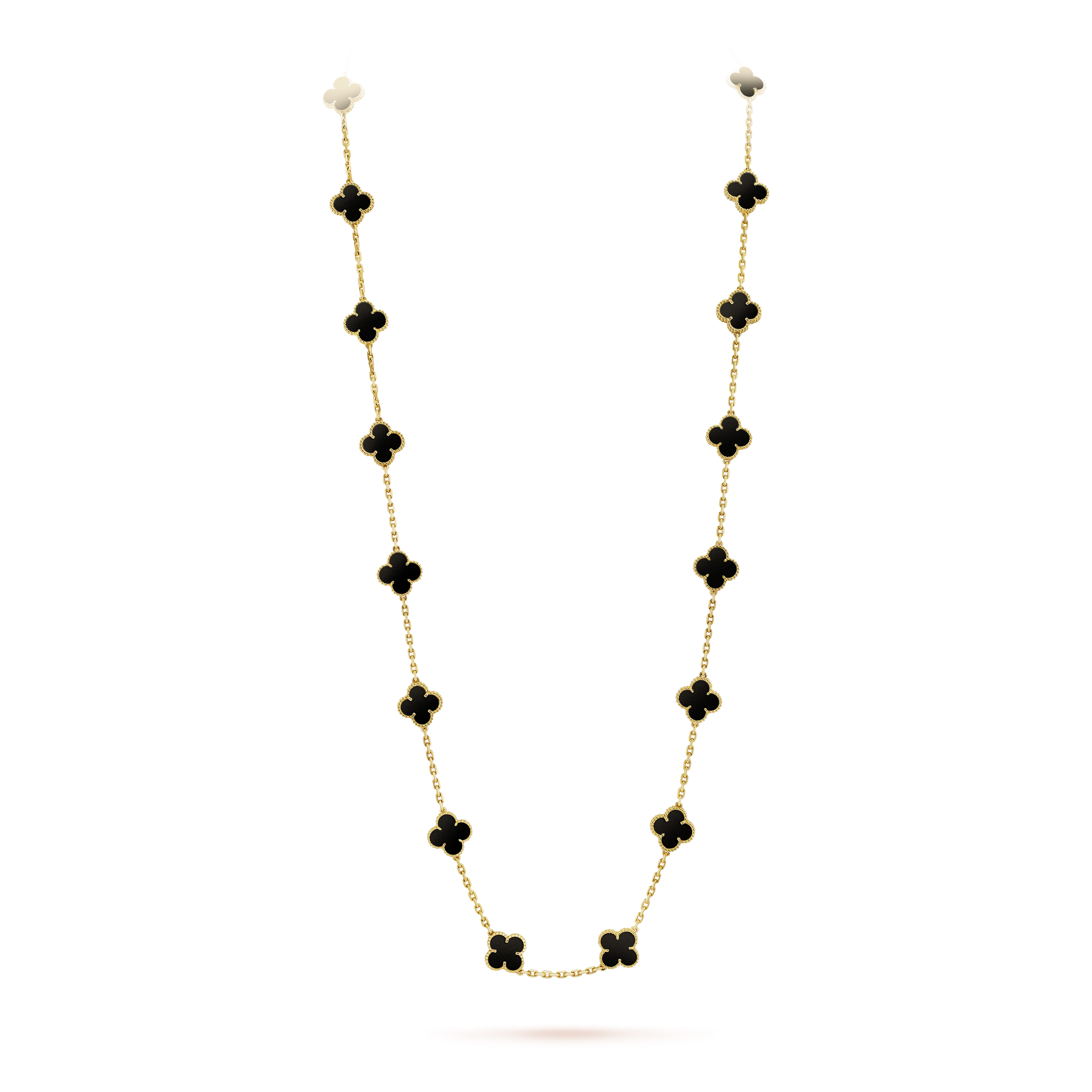 18K Celestial Vintage Alhambra 20 Motifs Long Necklace