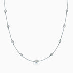 18K Celestial T Elsa Peretti Diamonds By The Yard Necklace