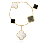 18K Magic Alhambra Five Motifs Bracelet