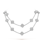 18K Vintage Alhambra 20 Motifs Long Necklace