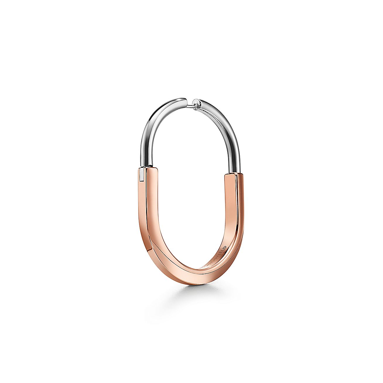 18K Celestial T Lock Diamond Earrings