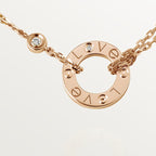 18K Celestial Love 2 Diamond Necklace