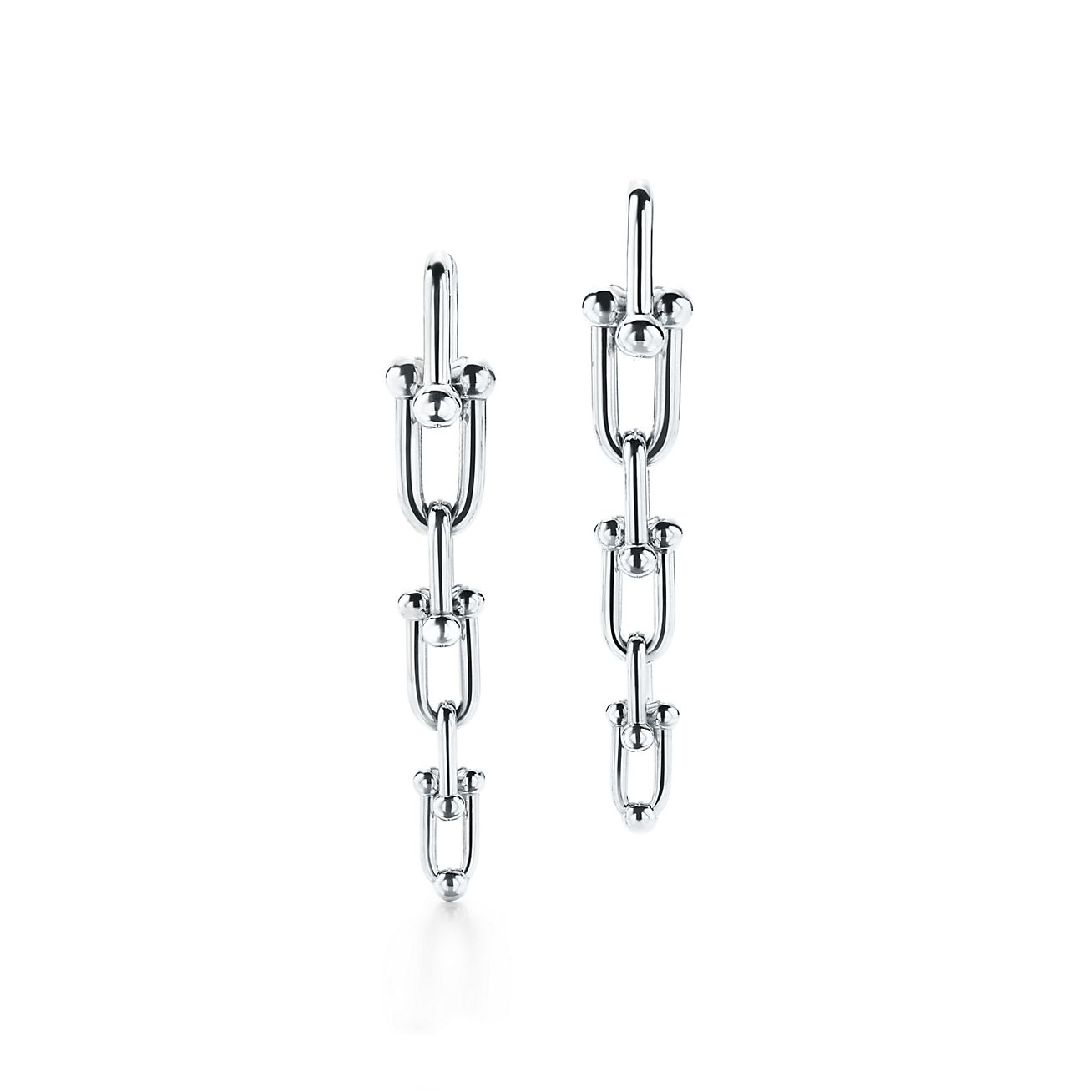 18K Celestial T HardWear Graduated Link Earrings