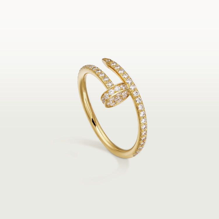 18K Celestial Juste Un Clou Diamond Ring