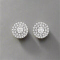 18K Celestial T Soleste Diamonds White Gold Earrings