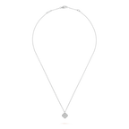 18K Celestial Sweet Alhambra Diamond Necklace