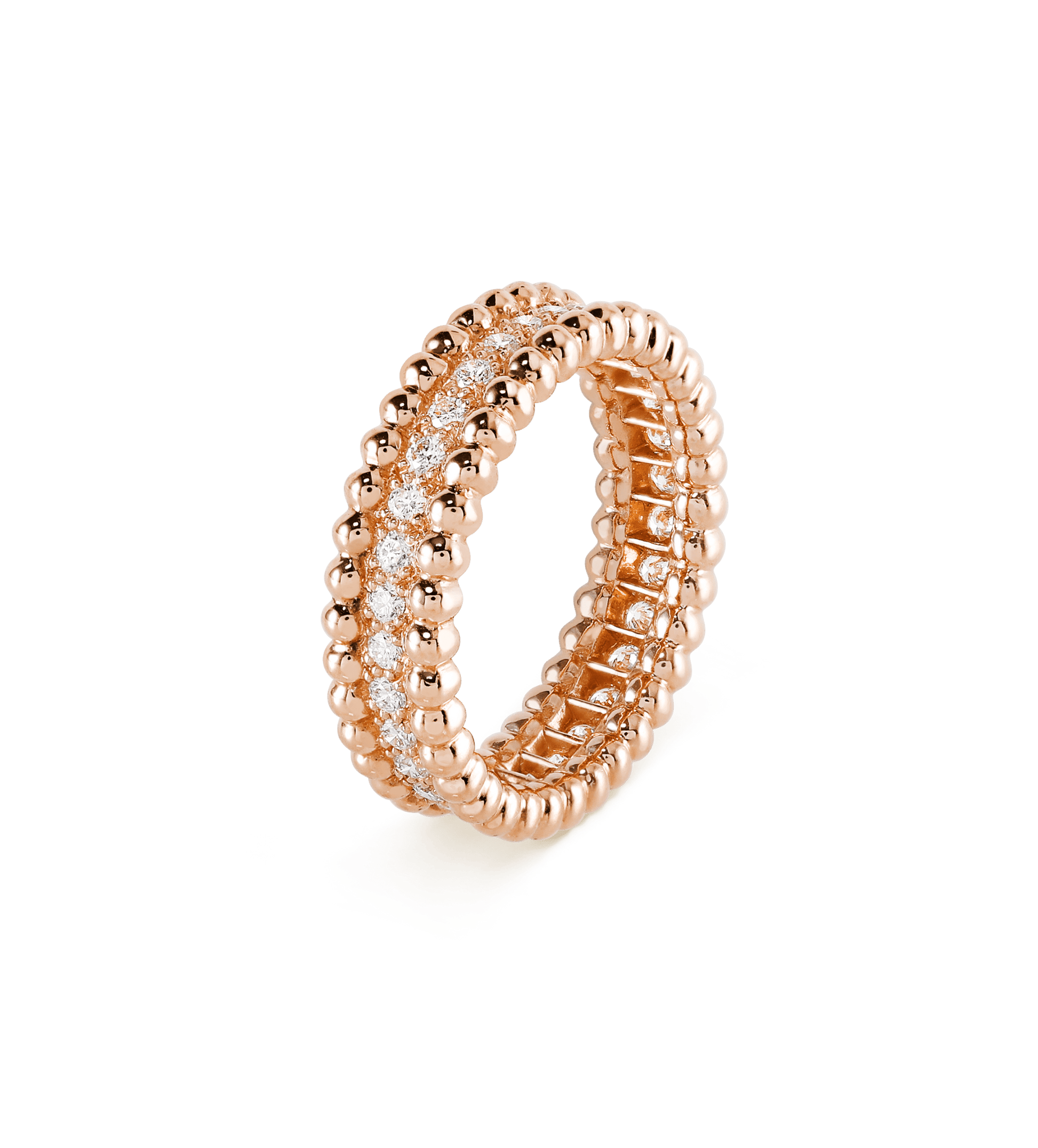 18K Celestial Perl̩e Diamonds Ring