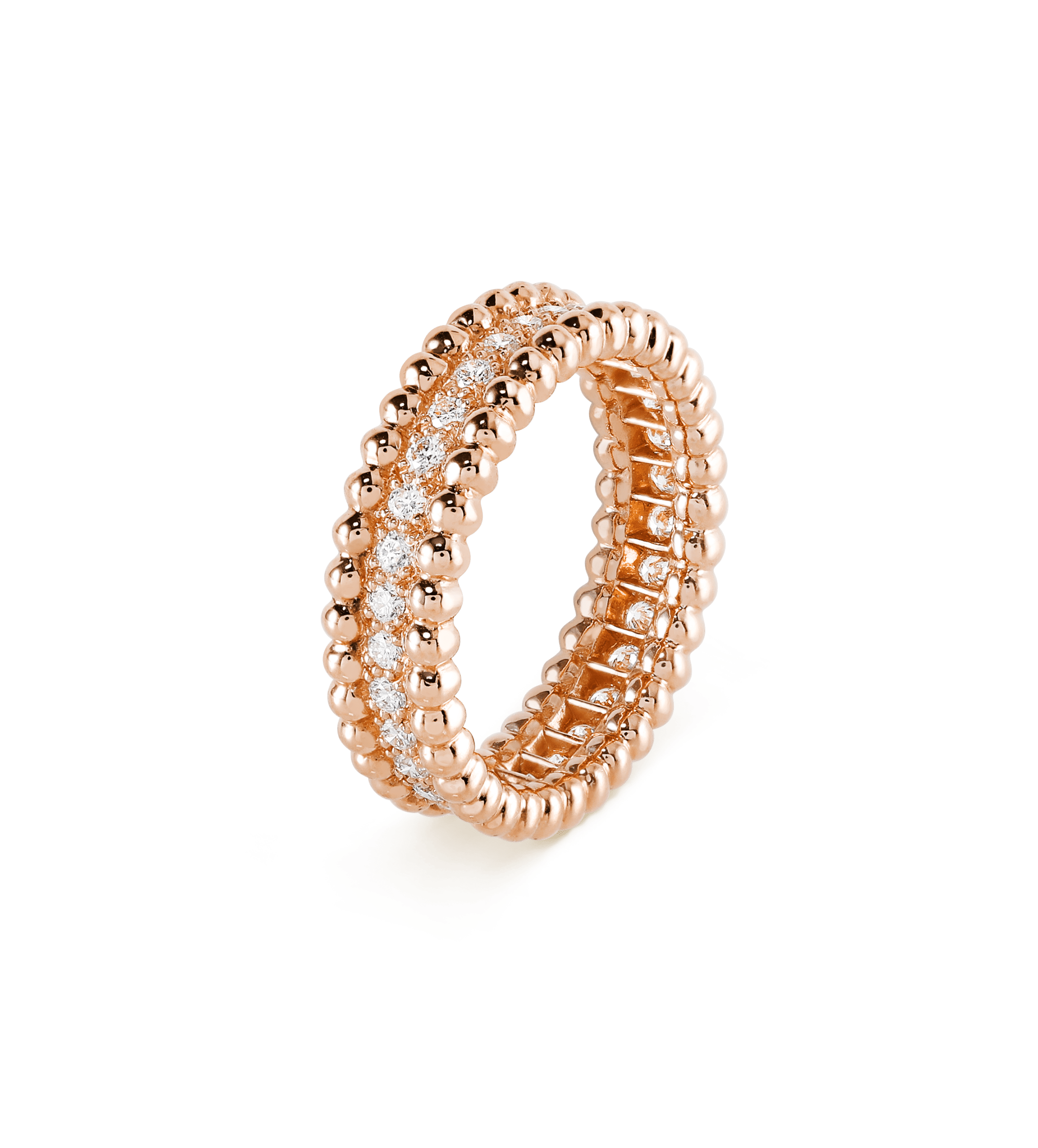 18K Celestial Perl̩e Diamonds Ring