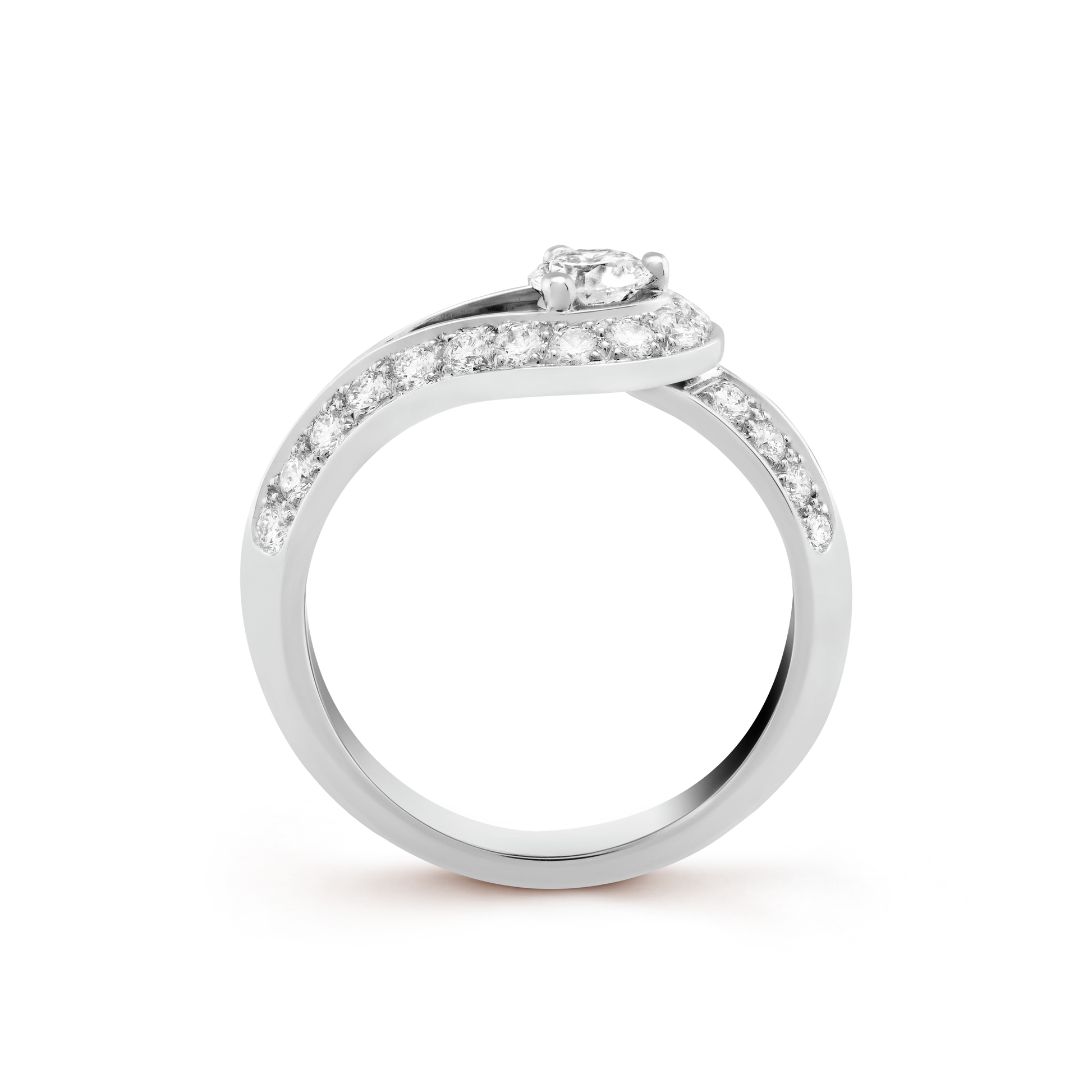 18K Celestial Couture Solitaire Ring