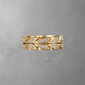 18K Celestial Yellow Gold Victoria Vine  Ring
