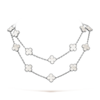 18K Vintage Alhambra 20 Motifs Long Necklace