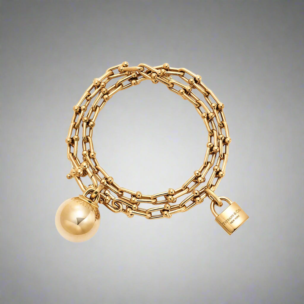 18K Celestial T HardWear Small Wrap Bracelet