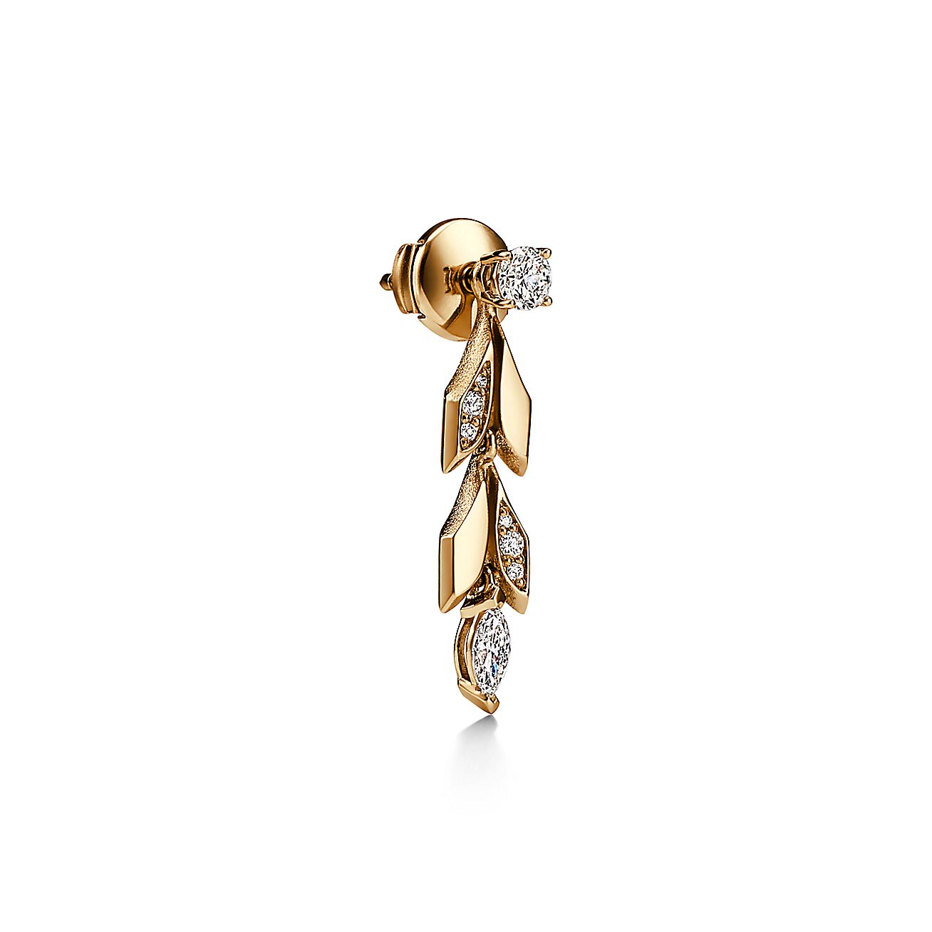 18K Celestial T Victoria Vine Convertible Drop Earrings