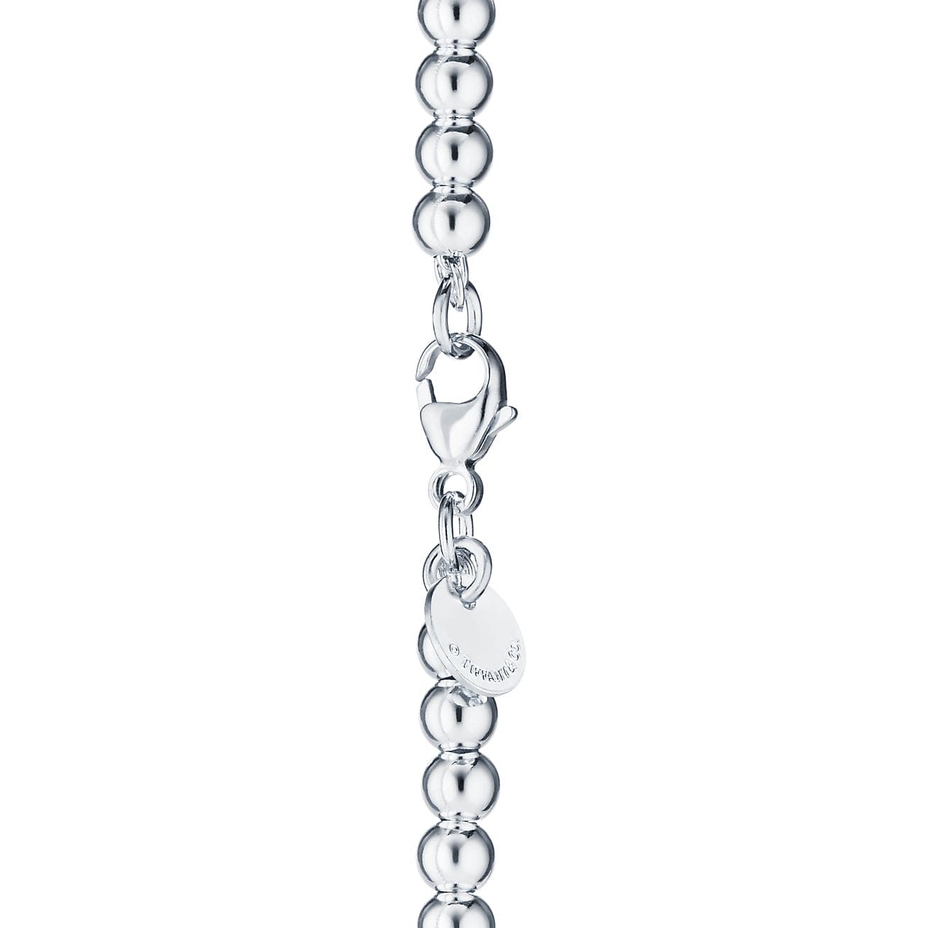 18K Celestial Return to T Pink Heart Tag Bead Bracelet