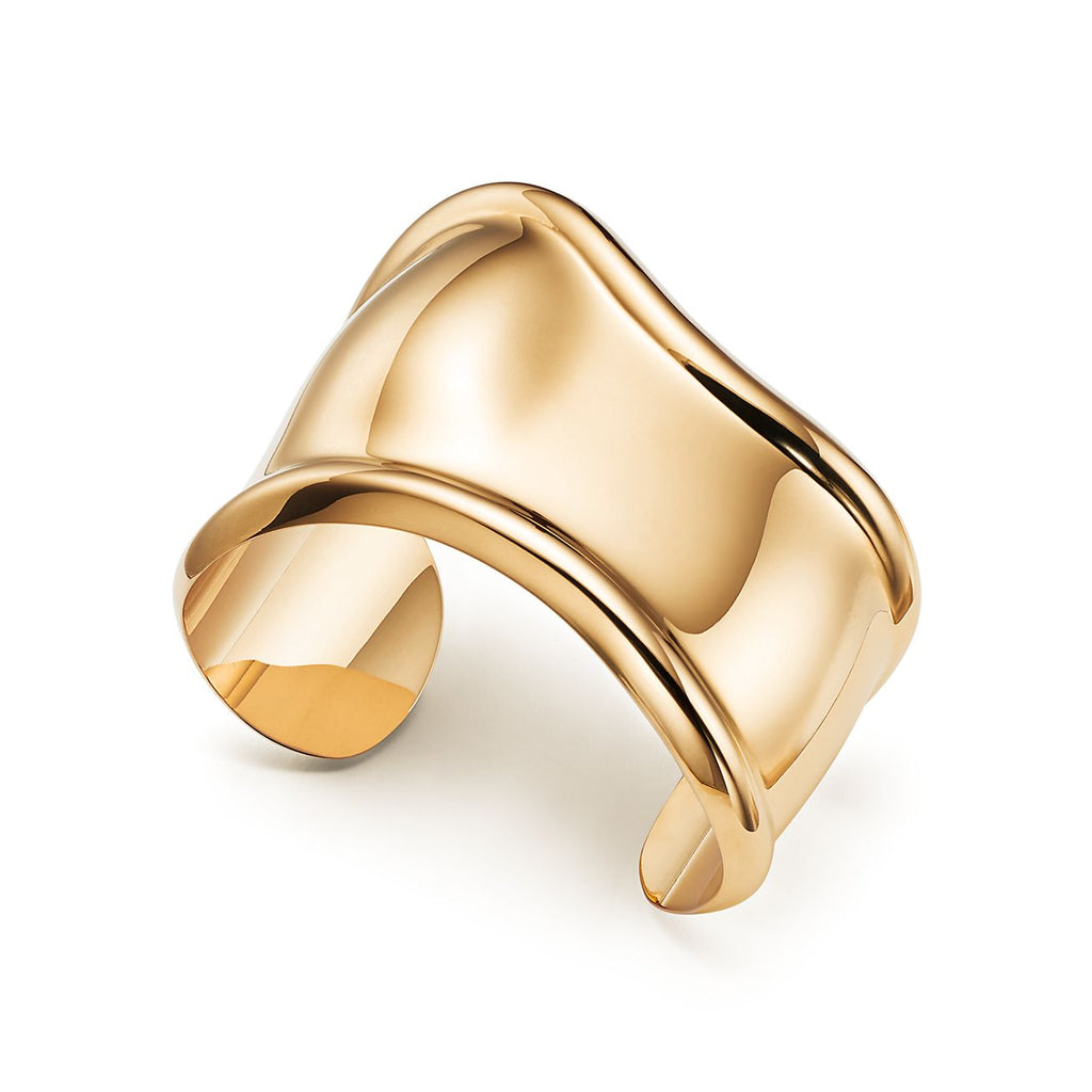 18K Celestial T Elsa Peretti Small Bone Cuff Bracelet